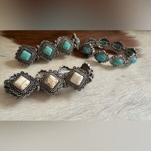Western Stretch Bracelets Set